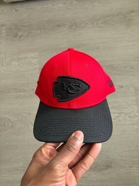 Kansas City Chiefs Red & Black New Era Fitted Hat #15